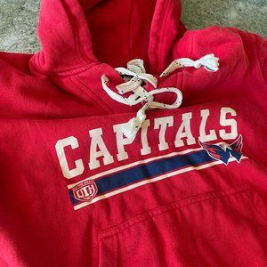 Youth Washington Capitals Red Standard Lace-Up Pul
